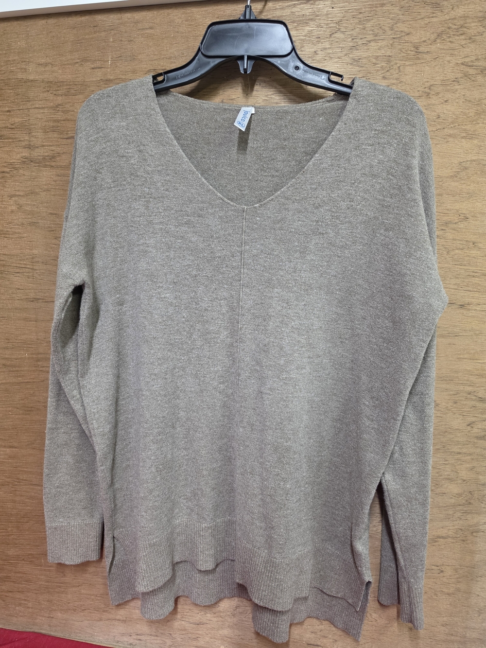 Jouica Women's V-Neck Brown Sweater XL